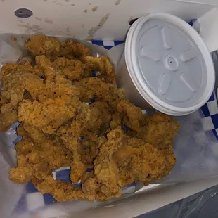 Chicken skins
