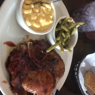 Raspberry Glazed Pork Chop