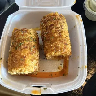 Cajun fried corn
