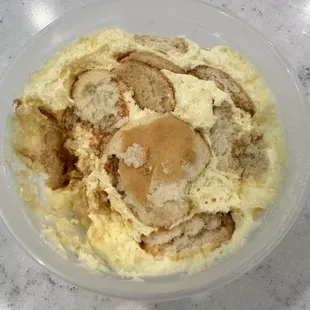 The only good tasting item I had.