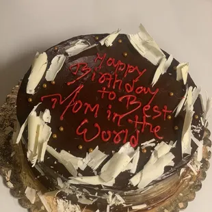 Eggless chocolate cake 2 pound ( 8 inch )
Serving 6 to 8 ppl