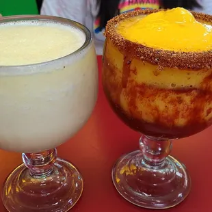 Pina Colada Virgin and Mangonada