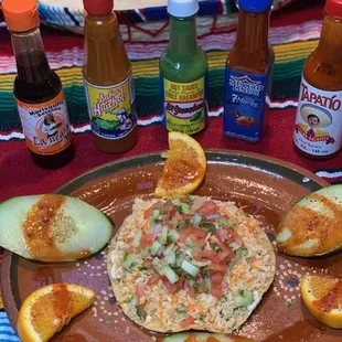 Tostada de ceviche de sierra