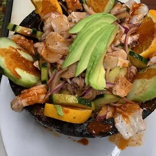 Molcajete de marisco