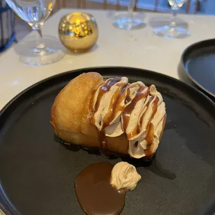 The baba dessert
