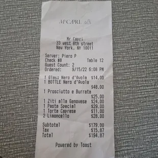 Bill for 2