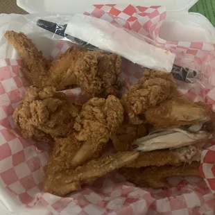Fried wings