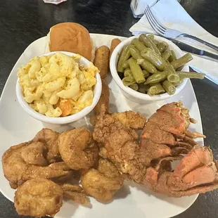 Lobster and Shrimp combo