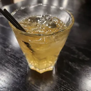 Bourbon and lemonade