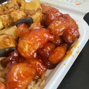 Orange chicken