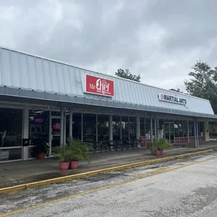 Outside of the Restaurant