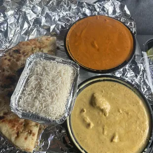 Chicken Korma Butter Chicken