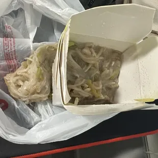 Supposedly &quot;Pork Chow Mein&quot;