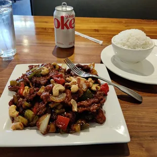 Cashew beef