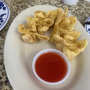 Cheese wontons