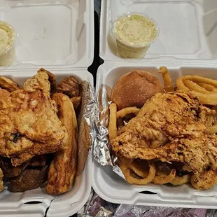2pc white meat dinners