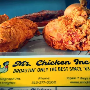 Two Mega Chicken Breasts only 9 bucks