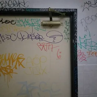 Inside of bathroom