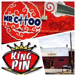 a king pin and a restaurant