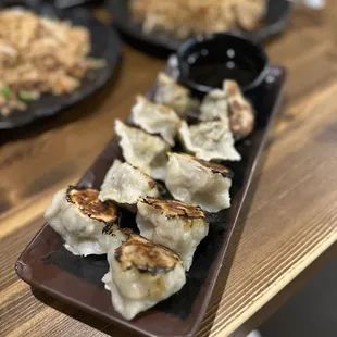 Pork and chive Pan-Fried Potstickers