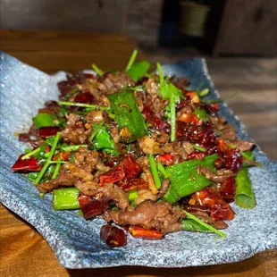Cumin Lamb Plate