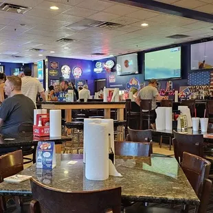 Bar area