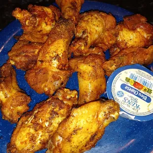 Chubby style. ($1 extra per 10 wings) Grilled and seasoned.