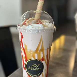 Milk shake $8.50