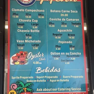 Food Truck Menu As Of 09.28.23