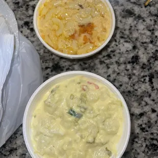 Potato Salad Mac and Cheese