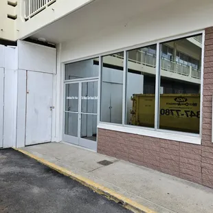 the outside of the building