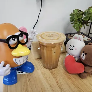 "The Stachio" - sea salt, caramel toffee, and pistachio... delicious!