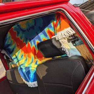 sushi and sashimi, outside