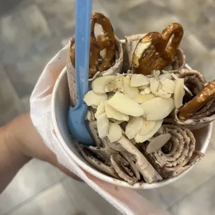 Monkey Business Ice Cream Roll