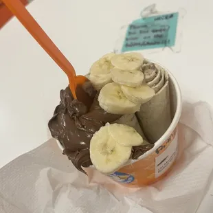 Monkey Business Ice Cream Roll