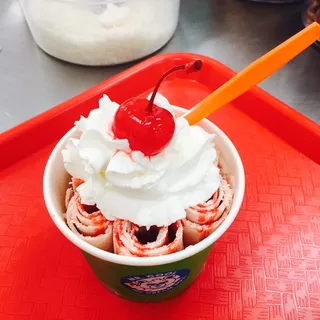 Strawberry Lady Ice Cream Roll
