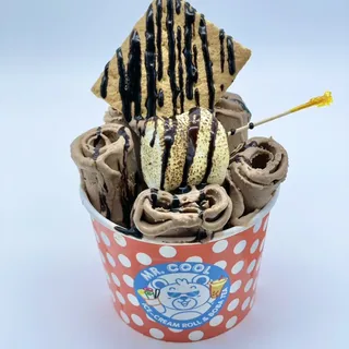 Smores Galore Ice Cream Roll