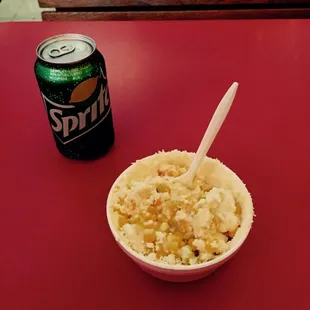 Corn in a cup