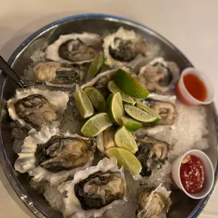 oysters, oysters and mussels, shellfish, food, mussels