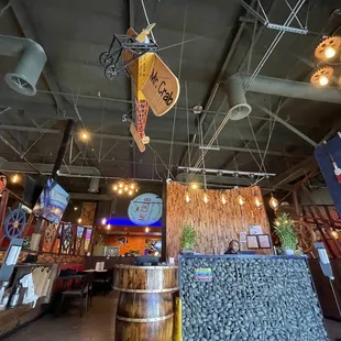 The entrance, a place where you are greeted and asked for how many!