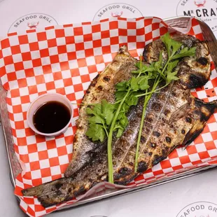Grilled Branzino
