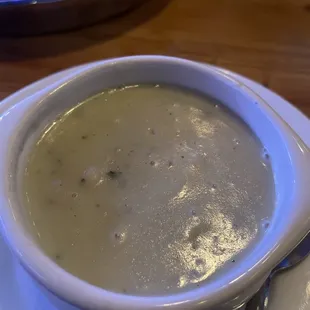Clam Chowder Soup was ok