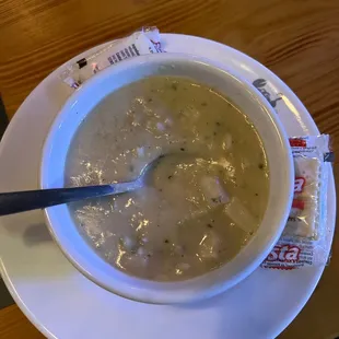 Clam chowder
