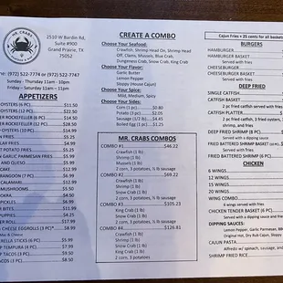 NEW menu 5/29
