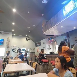 Trying out a new seafood place for dinner.