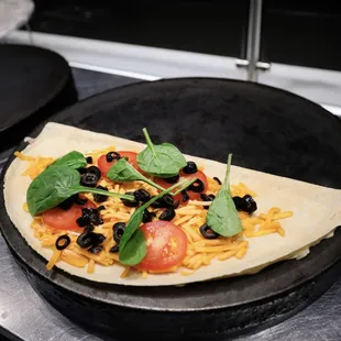 Wowwwwww Veggie Crepe Healthy and Clean