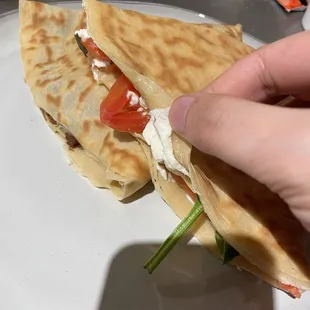 Fresh Tomatoes Crepe