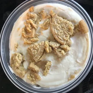 Apple cider cheesecake