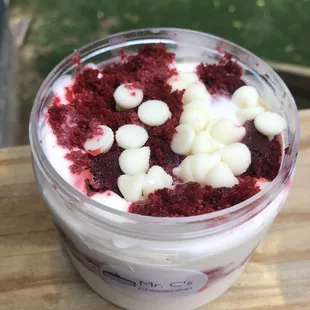 Red velvet cheesecake