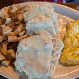 Biscuits and gravy